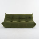 Modernes 3-Sitzer-Relaxsofa aus luxuriösem Stoff – Skulpturales Design und außergewöhnlicher Komfort