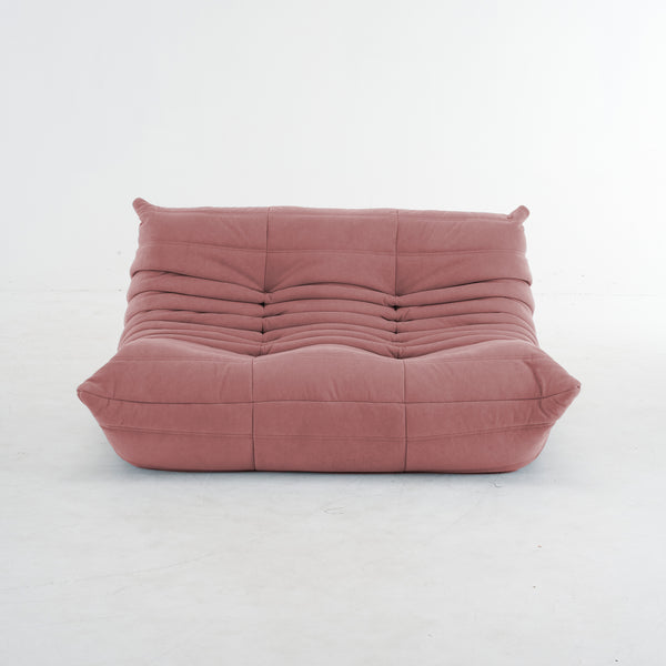 Einzigartiges Luxus-2-Sitzer-Relaxsofa aus Stoff – Komfort und zeitlose Eleganz