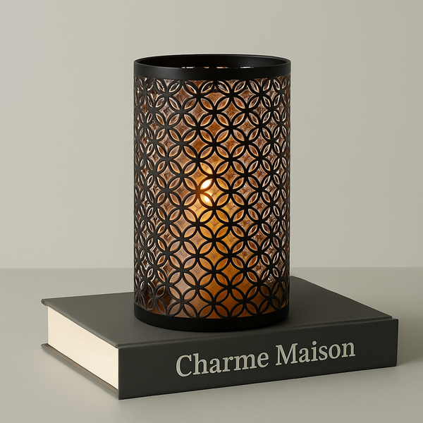 3er-Set Kerzenhalter aus Metall – Charme Maison Trilogy